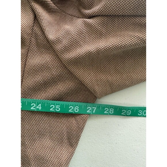 Knit Blazer Brown Soft Unstructured Stretch Sport Coat Casual Minimalist Sz 2XL - Picture 9 of 11